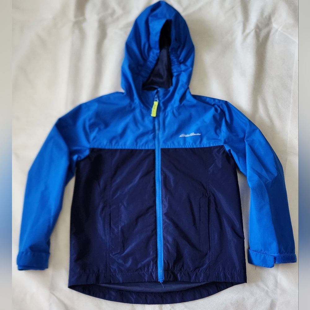 Blue Kids Windbreaker  Jacket by Eddie Bauer SIZE 7/8